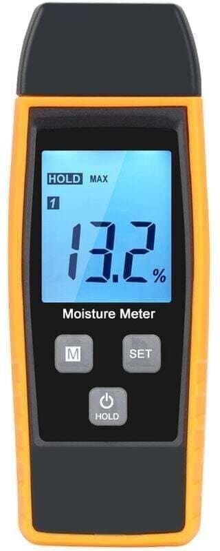 Feuchtigkeitsmessgerät, Wand- und Holzfeuchtemessgerät, Lecksuchgerät, Hygrometer, Zementmörtel-Feuchtemessgerät, Wasser...