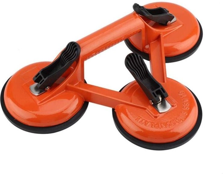 Saugnapfheber, Glasheber aus Aluminiumlegierung mit Doppel-/Einzel-/Drei-Saugnäpfen zum Bewegen von Glasfliesen und Spie...