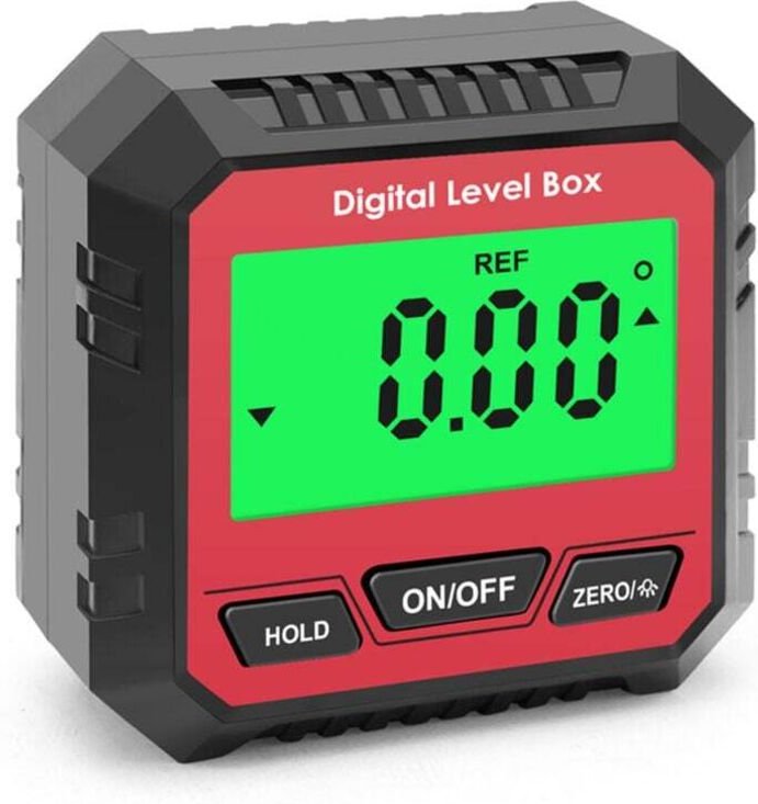 Rapporteur Numérique Multifonction Avec Écran LCD Rétroéclairé Jauge De Pente Magnétique Verrouillage Données Sans Nivea...