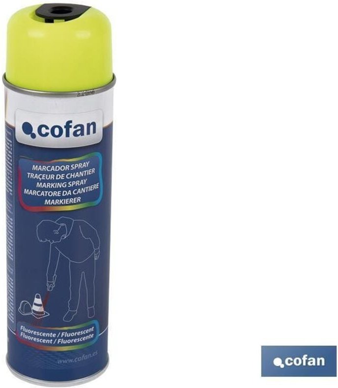 Fluoreszierende Baumarkierung. Gelb 500 ml