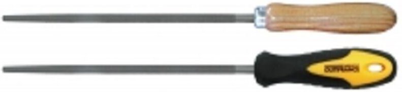 250 mm Rundfeile mit Bastardstich ohne Griff Outifrance