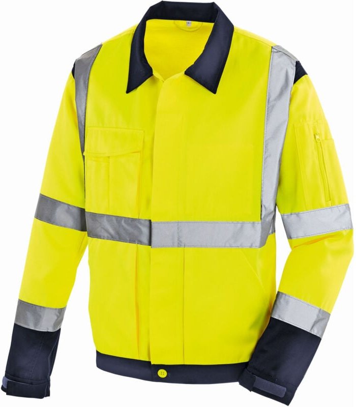 Warnschutz-Jacke DAVENPORT leuchtgelb/navy Größe 3XL