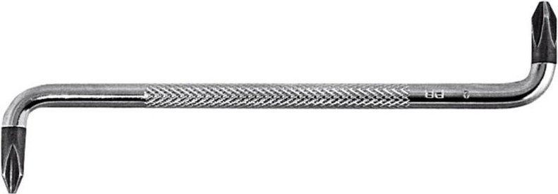 Pb Swiss Tools - Winkelschraubendreher, für Phillips, Kreuzschlitzgröße 3