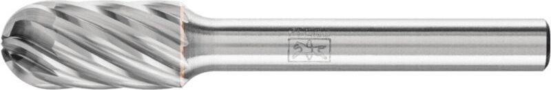 Hartmetall Hochleistungsfrässtift inox Walzenrund wrc ø 10x20mm Schaft-Ø 6 mm für Edelstahl - Pferd