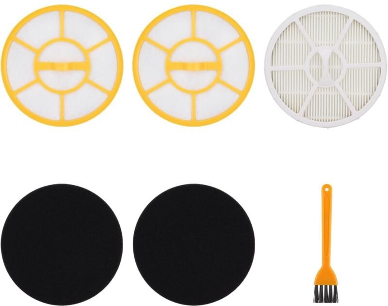 Filter Ersatzteile kompatibel mit Kärcher VC3 Staubsauger 1.198-125.0, 2.863-238.0 - Filterset Zubehör mit 1 HEPA Filter...