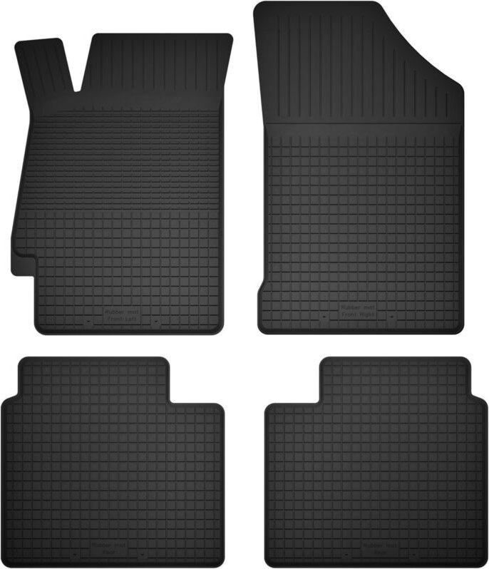 Gummi-Automatten, 4er-Set, Universalmodelle: Mazda 6 II GH Limousine, Kombi, Liftback, Fließheck (2007-2012)