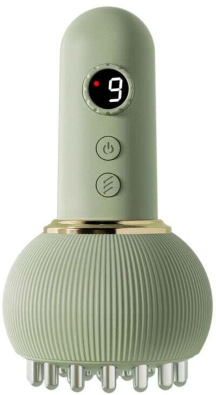 Wiederaufladbares Infrarot-Bauchmassagegerät – Mikrostrom, Licht, Wärme und Vibration – Umfassende Bauchmassage