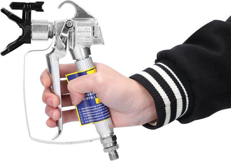 Vtizikl Airless Pistolet Peinture Haute Pression + Buse Siège Pour Système de peinture pulvérisation Airless