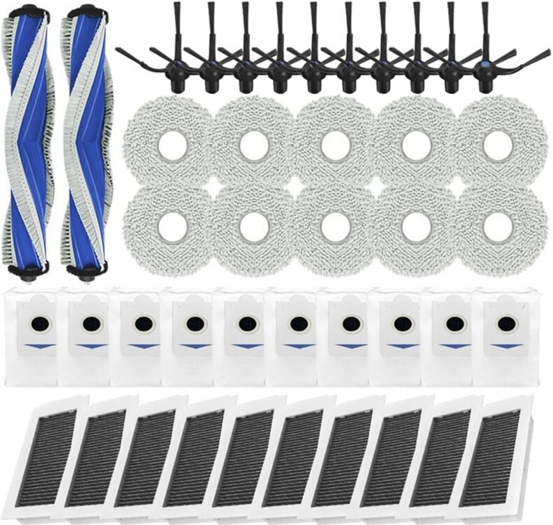 Für deeboot X5 omni / pro Ersatzteile Zubehör Hauptseitenbürste Hepa-Filter Mopptuch Staubbeutel