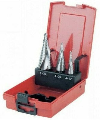 Lagerräumung - Promac - Satz von 3 Metallbohrern - D-3