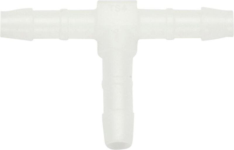 Schlauchverbinder 4mm T-Form Kunststoff - SWG