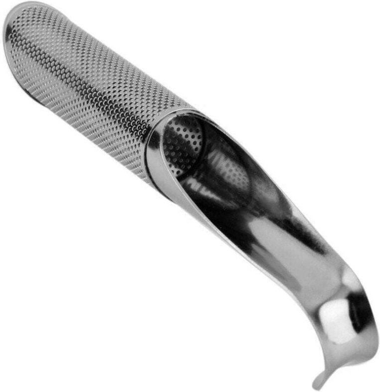 Langliches tee ei aus edelstahl - 15 cm