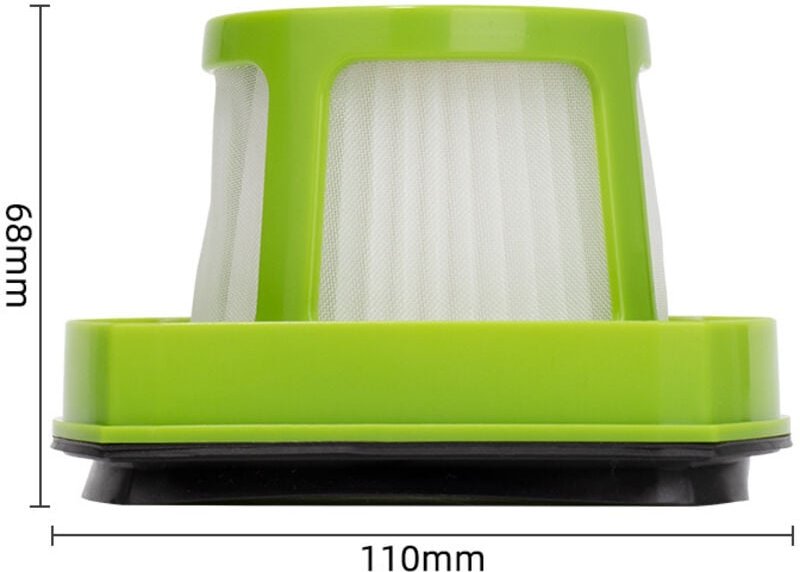 2er-Pack Ersatzfilter für den kabellosen Haarsauger Bissell 1782 – Für Auto- und Fahrzeugstaubsauger – 1608653 und 16086...