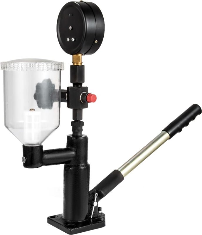 Diesel Fuel Injector Tester 400Bar 6000PSI Dual Scale Gauge Diesel Injector Nozzle Pop Pressure Tester - Mophorn