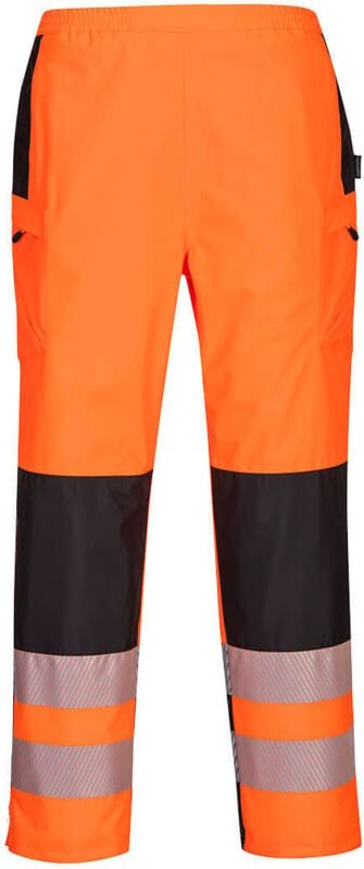 Regenhose Damen PW3 Hi-Vis Orange/Schwarz XL - DE(46-48) - UK(36-38)