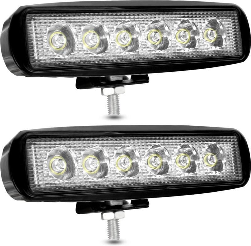 12V 18W LED-Arbeitsleuchte, LED-Scheinwerfer für Auto, 12V LED-Nebelscheinwerfer, 9200 lm Arbeitsleuchte für Auto, LKW, ...