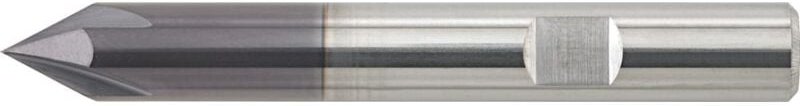 Entgratfräser NC DIN6527 VHM TiALN 60Grad 8mm FORMAT GT
