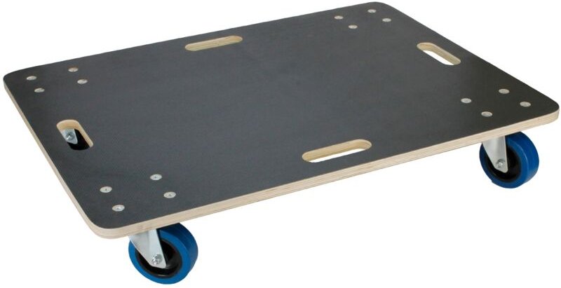 Ecd Germany - Transportroller 60 x 80 cm bis 800 kg Siebdruckplatte - PP-Räder Rollbrett Möbelroller Transporthilfe für ...