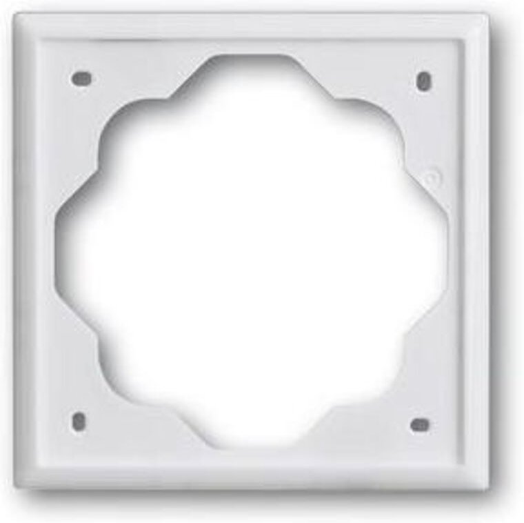 Busch-Jaeger Rahmen 1-fach alpinweiß 1721-74