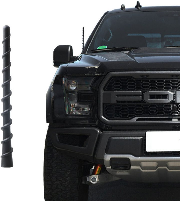 Kurze Autoantenne, 18 cm, Autoradio-Dachantenne, universelle Ersatz-Stabantenne mit starkem FM AM DAB-Empfang