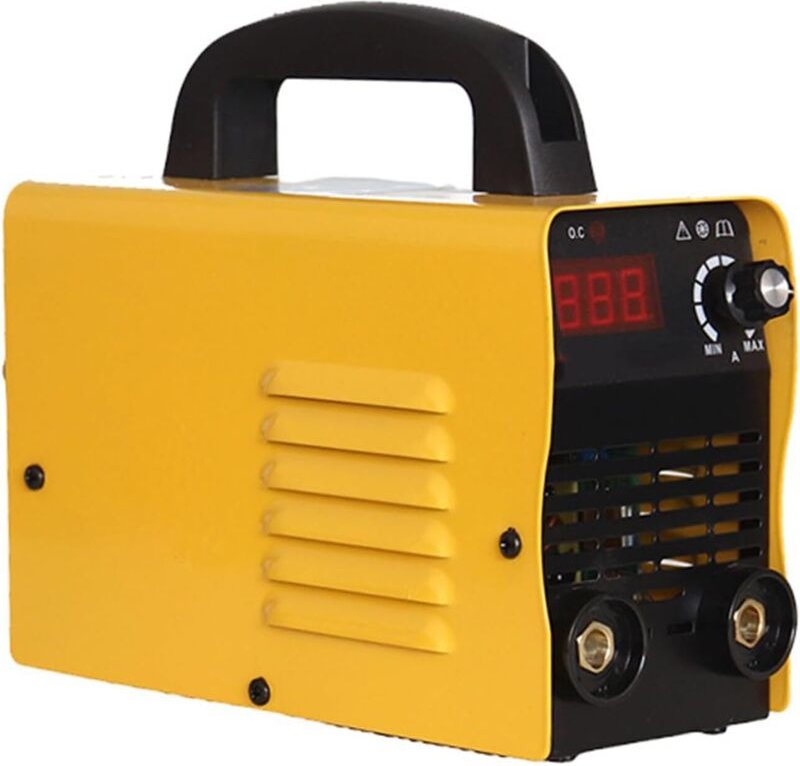 Mini-Elektroschweißgerät mit Inverter, 220 V, einstellbarer Strom 20–120 A, tragbares Lichtbogenschweißgerät