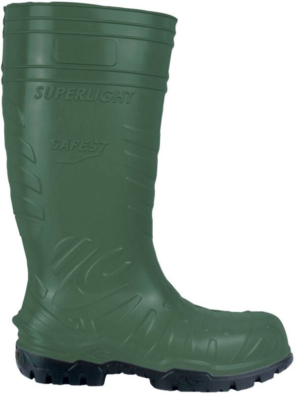 Anzi pu Stiefel W12 Cofra Grün/Schwarz en iso 20345:2011 S5 ci src, Gr.47