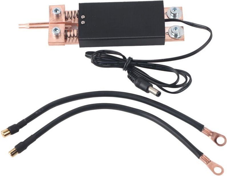 FTVOGUE Akku-Lötstift-Set, Punktlötstift, Gute Wärmeableitung, Doppelfedern, Einhandbedienung, Klassische Form, Punktlöt...