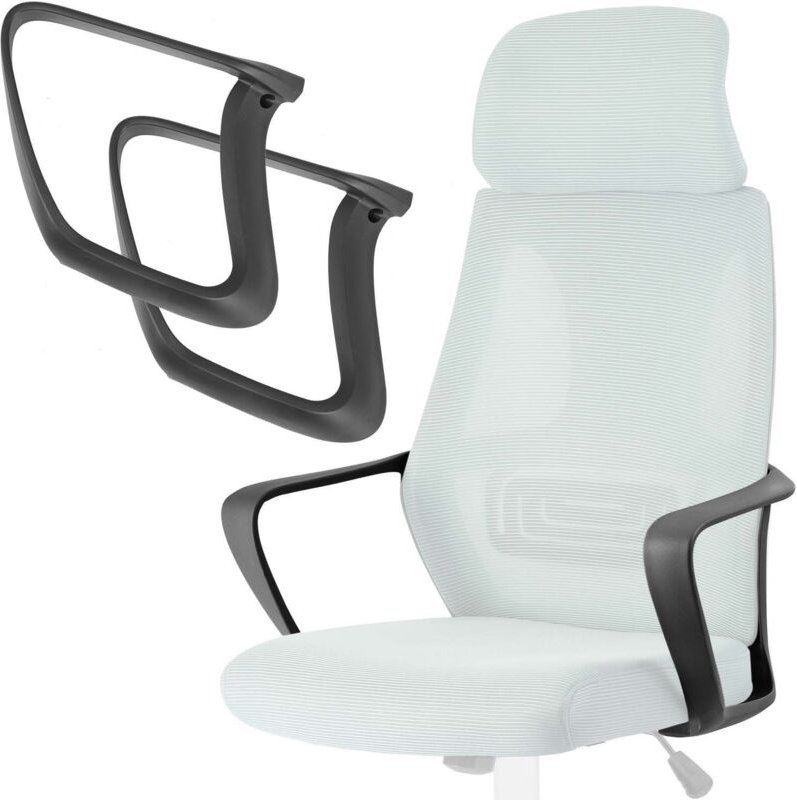 Schwarze Armlehnen für Praga-Sessel