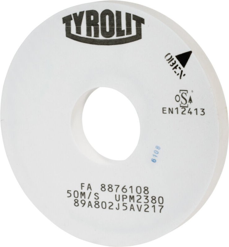 TYROLIT Präzisions-Außenrund-Schleifscheibe DxTxH (mm), 300x32x127