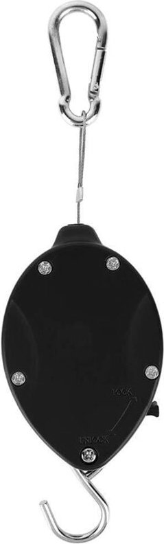 Hochleistungs-Rollen zum Aufhängen von Pflanzen, Set aus einziehbaren Rollen mit verstellbarem Haken, verstellbarer Hake...