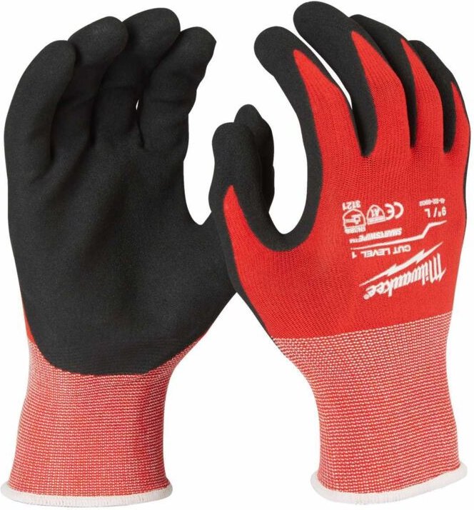 Thumbnail - Milwaukee Schnittschutzhandschuhe Klasse 1, Größe 9 (L) - 1 Stk.