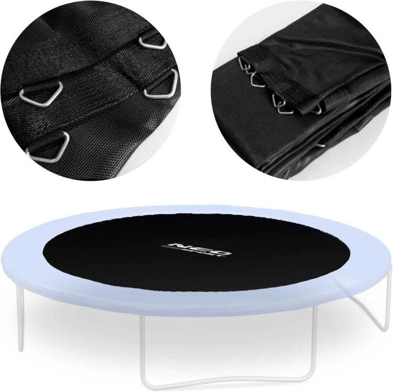 Trampolinmatte 404 cm mit 72 federn - 13 fu neo sport