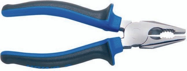 Universalzange 180 mm - Chrom-Vanadium-Stahl mit isolierten Supergrip-Griffen - Idrhaus