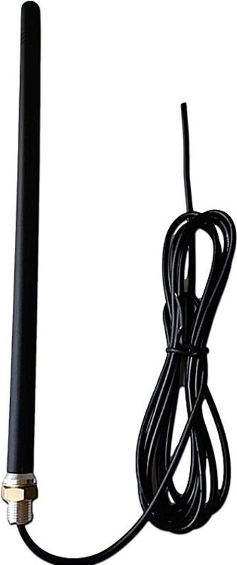 Schwarze Außenantenne (1 Stück) für Garagentor-Fernbedienungen, 433 MHz Antenne, erweitert die Reichweite der Fernbedien...