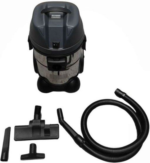 Nass- Und Trockensauger 22 Liter Edelstahlbehälter 1200w Dimaco