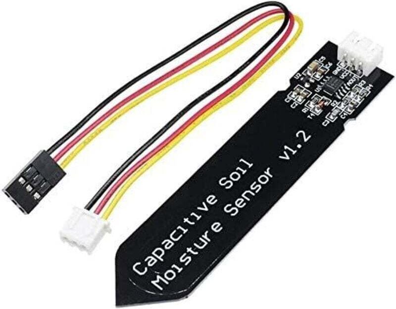 Set mit 5 korrosionsbeständigen Bodenfeuchtesensoren für Arduino – Feuchtigkeitsmessung und Gartenbewässerung