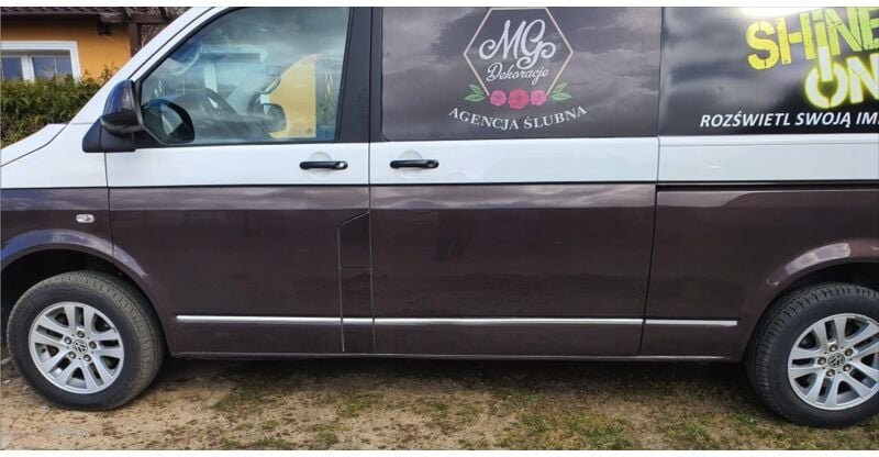 VW Caravelle Multivan T5 LANGE CHROM-Seitenstreifen