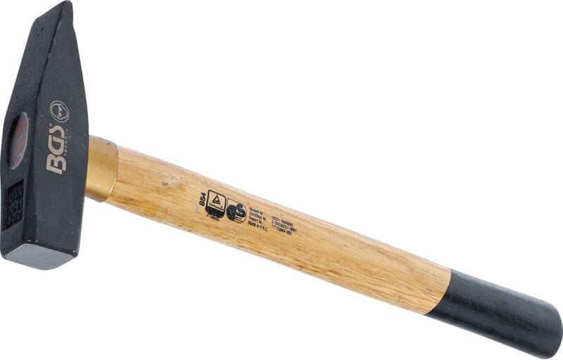 BGS Schlosserhammer Holz-Stiel DIN 1041 500 g - 854
