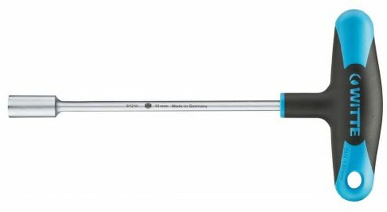 Sechskant-Steckschlüssel WITTE PRO Sechseckig T-Form