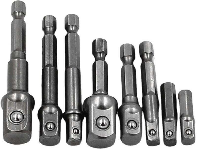 Ersatzteile für das 8-teilige MC-Set, bestehend aus Schraubendreher, Schraubenschlüssel, Verlängerungsstange aus Chrom-V...