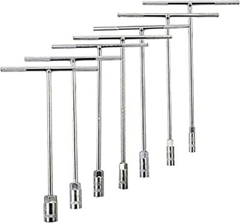 T-Griff-Inbusschlüssel, langer Sechskantschlüssel, metrischer Steckschlüsselsatz und Kfz-Reparaturwerkzeuge, 8 mm, 10 mm...