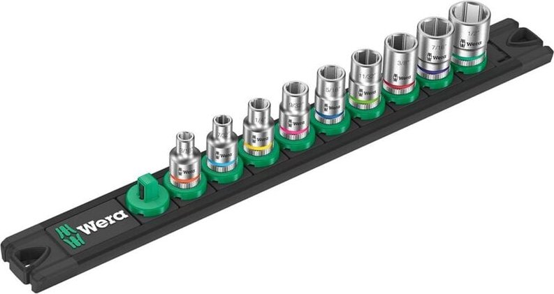 A Imperial Steckschlüsselsatz zöllig 1/4' 9teilig 05005420001 - Wera