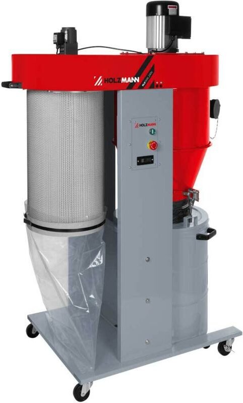 Zyklon-Spaneabsauger auf Radern Holzmann rle1500230v