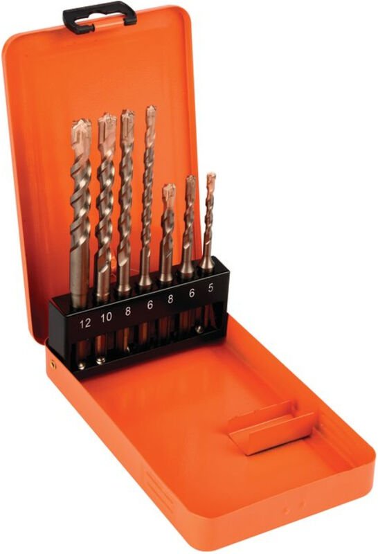 Betonbohrfutter 4t SDS 7 Stück