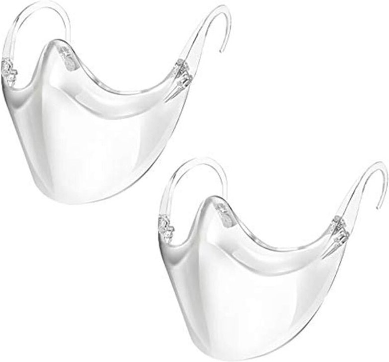 Unisex Transparenter, wiederverwendbarer Gesichtsschutz aus Kunststoff für den Außenbereich, Abdeckung zum Schutz von Au...