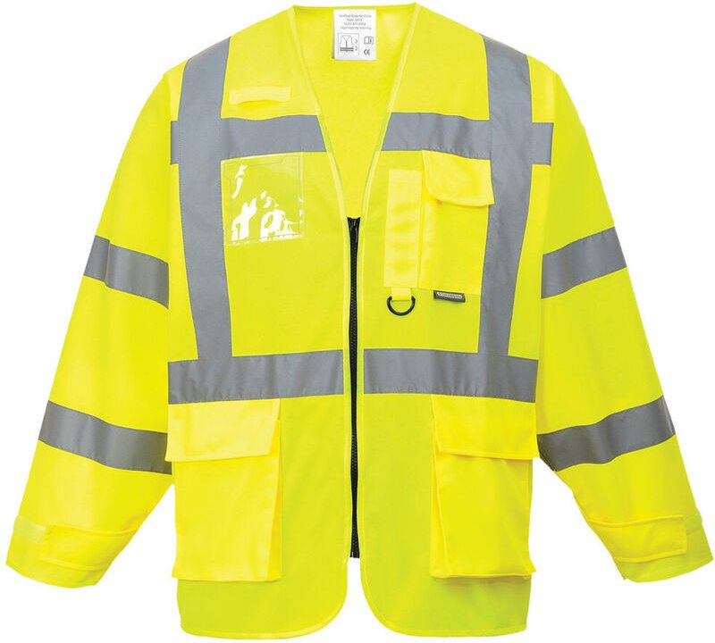 Executive-High-Vis-Jacke Farbe: Gelb Größe XXXL - Portwest