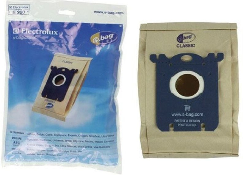 E200 s-bag Classic Bags (X5) für Electrolux Staubsauger
