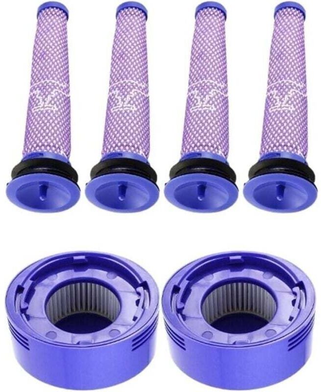 HEPA-kompatibler Filter mit Dyson V8 und V7, Ersatz-Waschbeckenteile