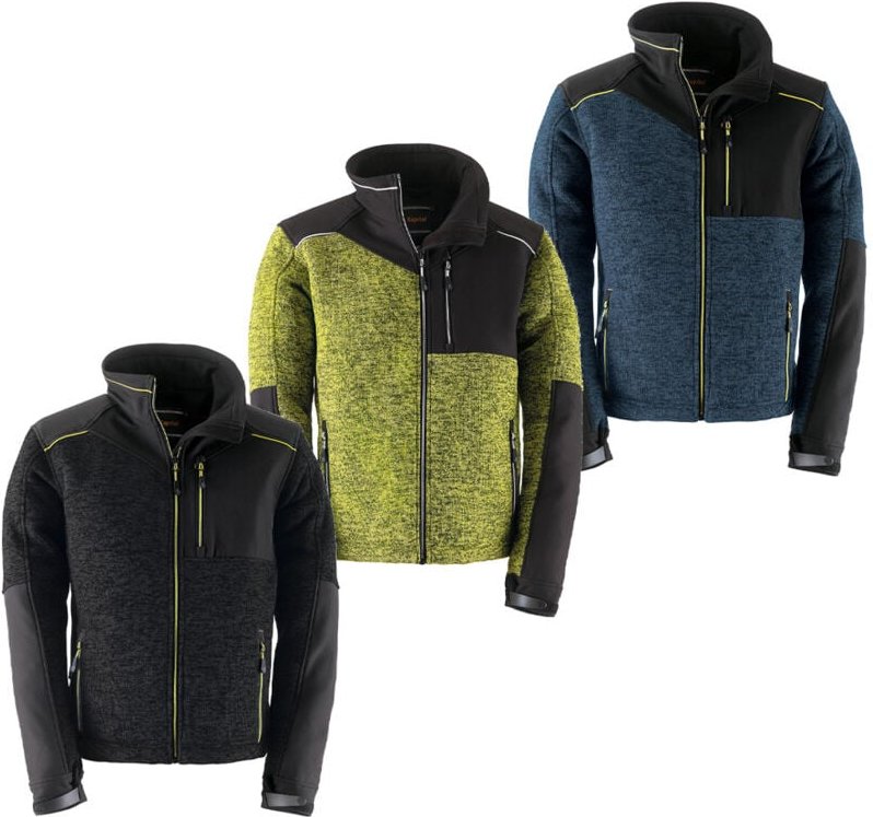 Kapriol Dynamic Fleece Arbeits-Sweatshirt - M - Noir