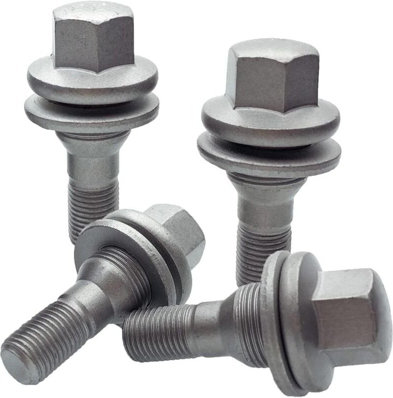 Stück M12 Radbolzen und Muttern für Citroën Peugeot Reifenschrauben 206 207 308 407 Radbolzen C2 C3 C4 C5